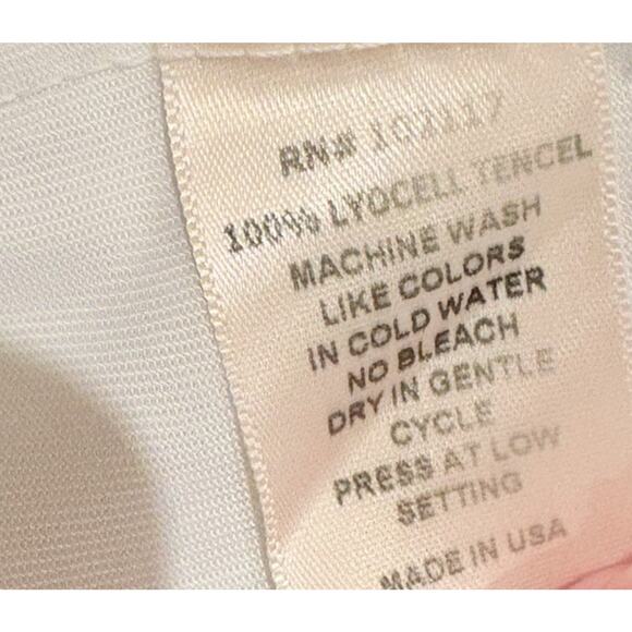 GERTIES 100% Tencel Open Longline Cardigan Ice Blue MEDIUM Lagenlook Minimalist - Picture 7 of 9